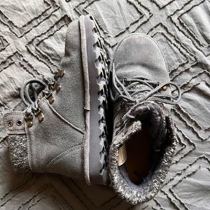 Bearpaw ankle winter booties